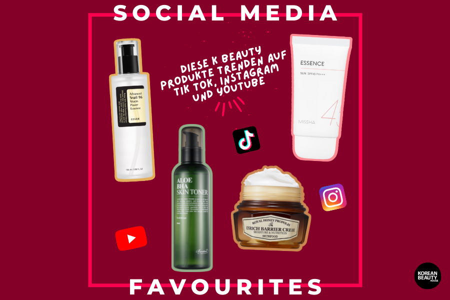 Social Media Favorites – Diese K Beauty Produkte trenden auf Tik Tok, Instagram und Youtube