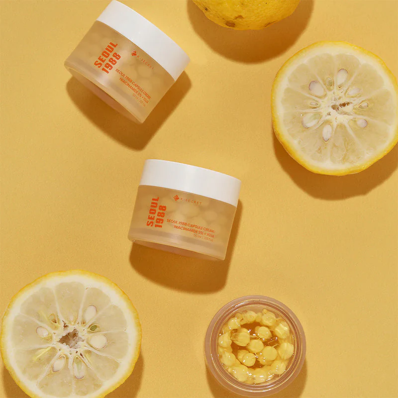 KSECRET Seoul 1988 Capsule Cream: Niacinamide 5% + Yuja