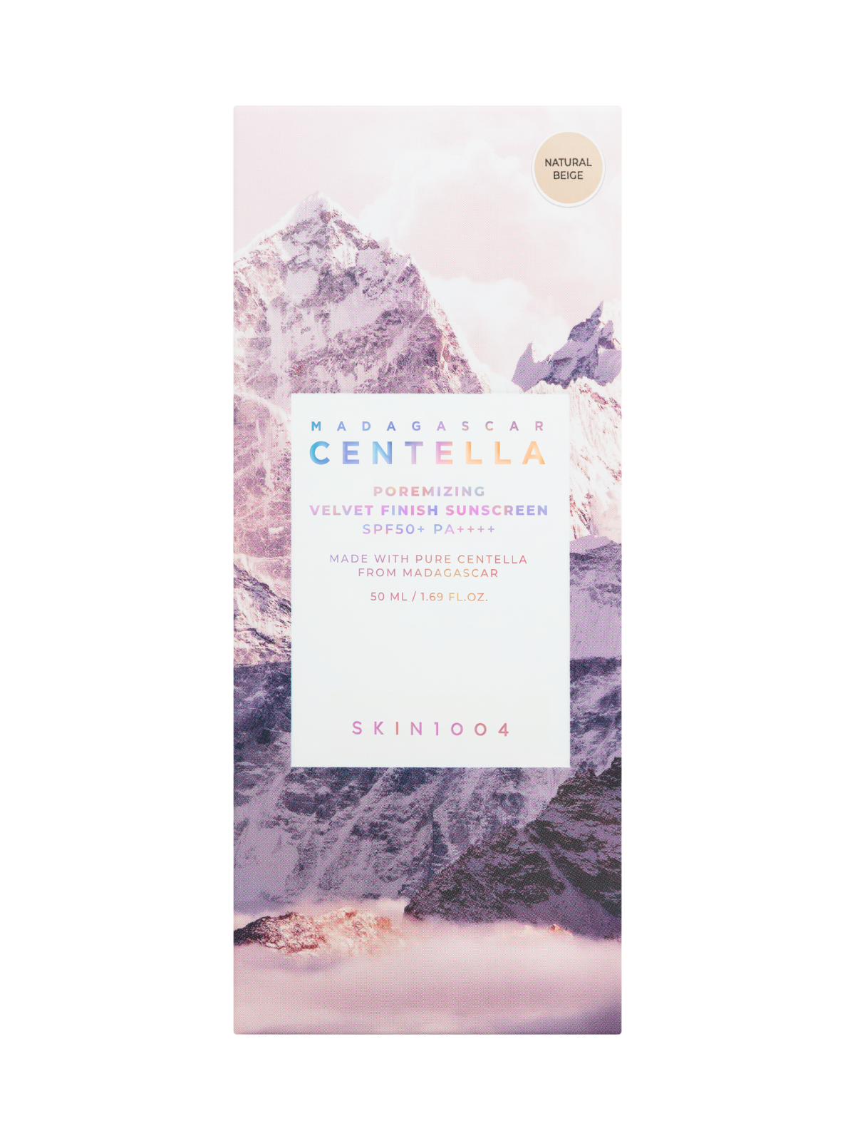 SKIN1004 Madagascar Centella Poremizing Velvet Finish Sunscreen