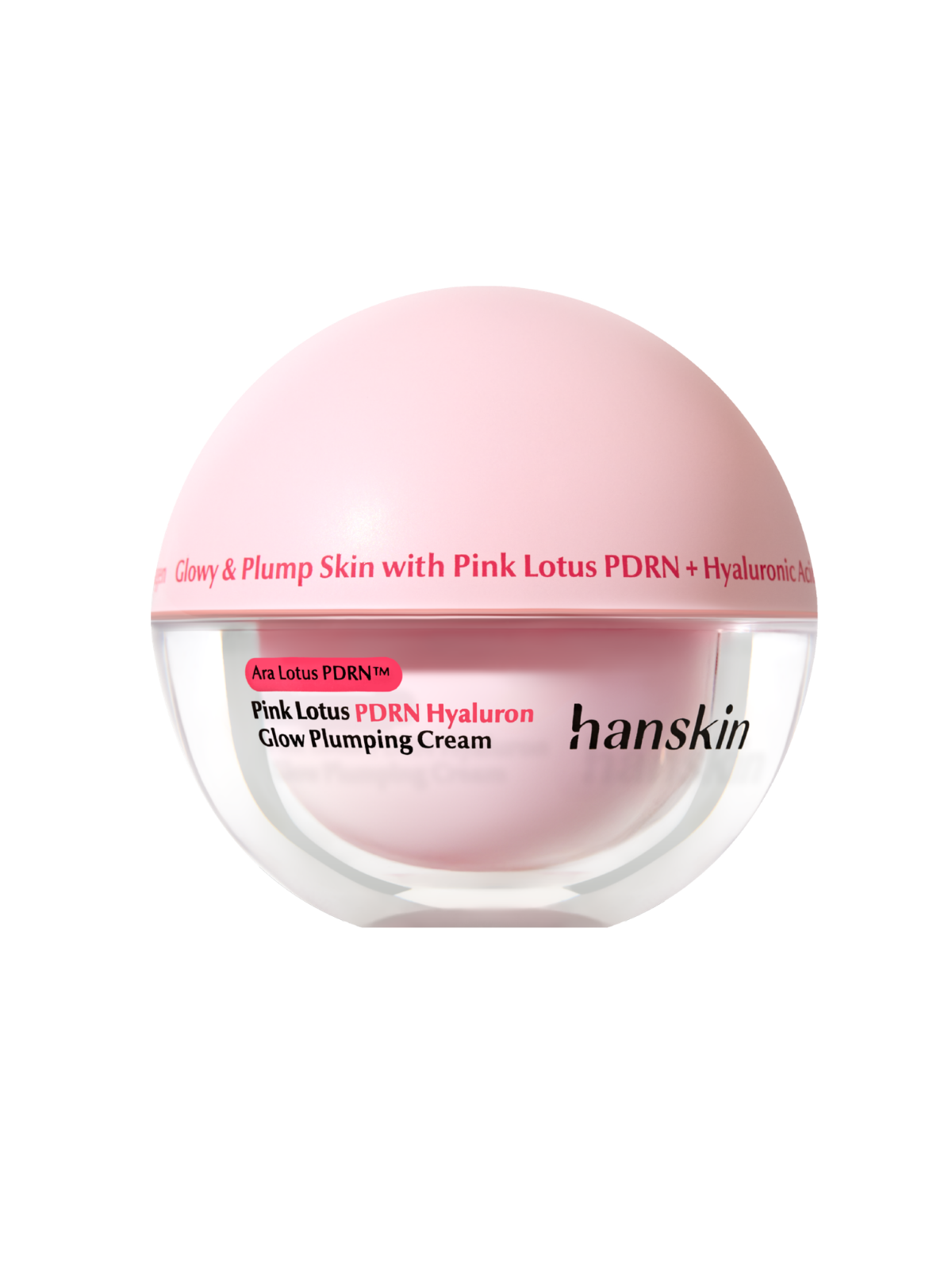 HANSKIN Pink Lotus PDRN Hyaluron Glow Plumping Cream