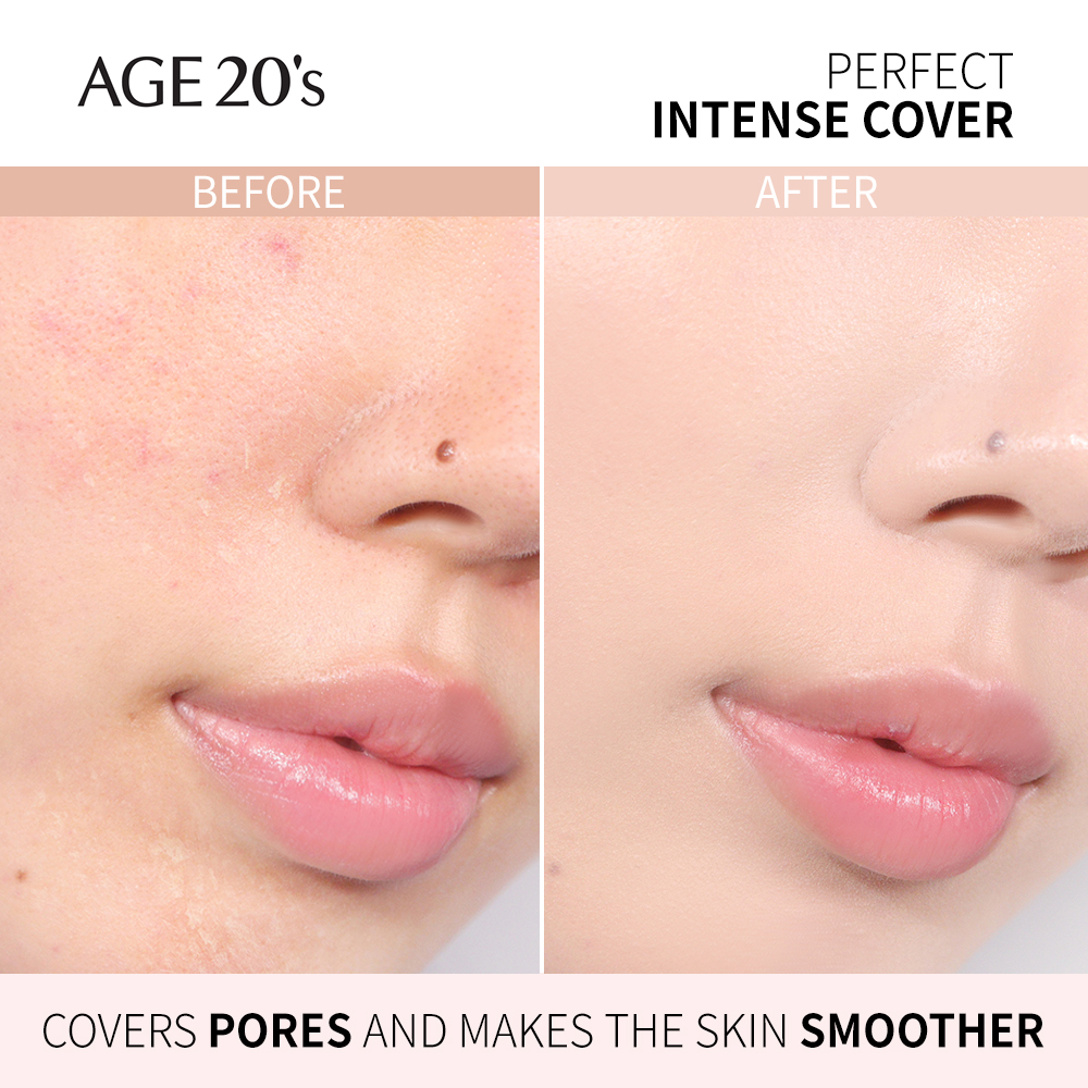 AGE20s Signature Essence Cover Pact Intense Cover plus Refill - #23 - Medium Beige