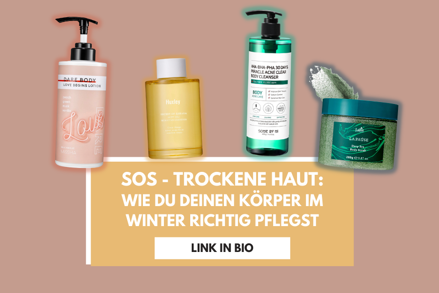 SOS trockene Haut – So peelst und pflegst du deinen Körper in der kalten Jahreszeit
