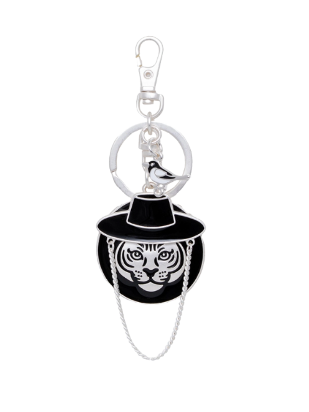 KIMSMI Gat Tiger Keyring (Silver)