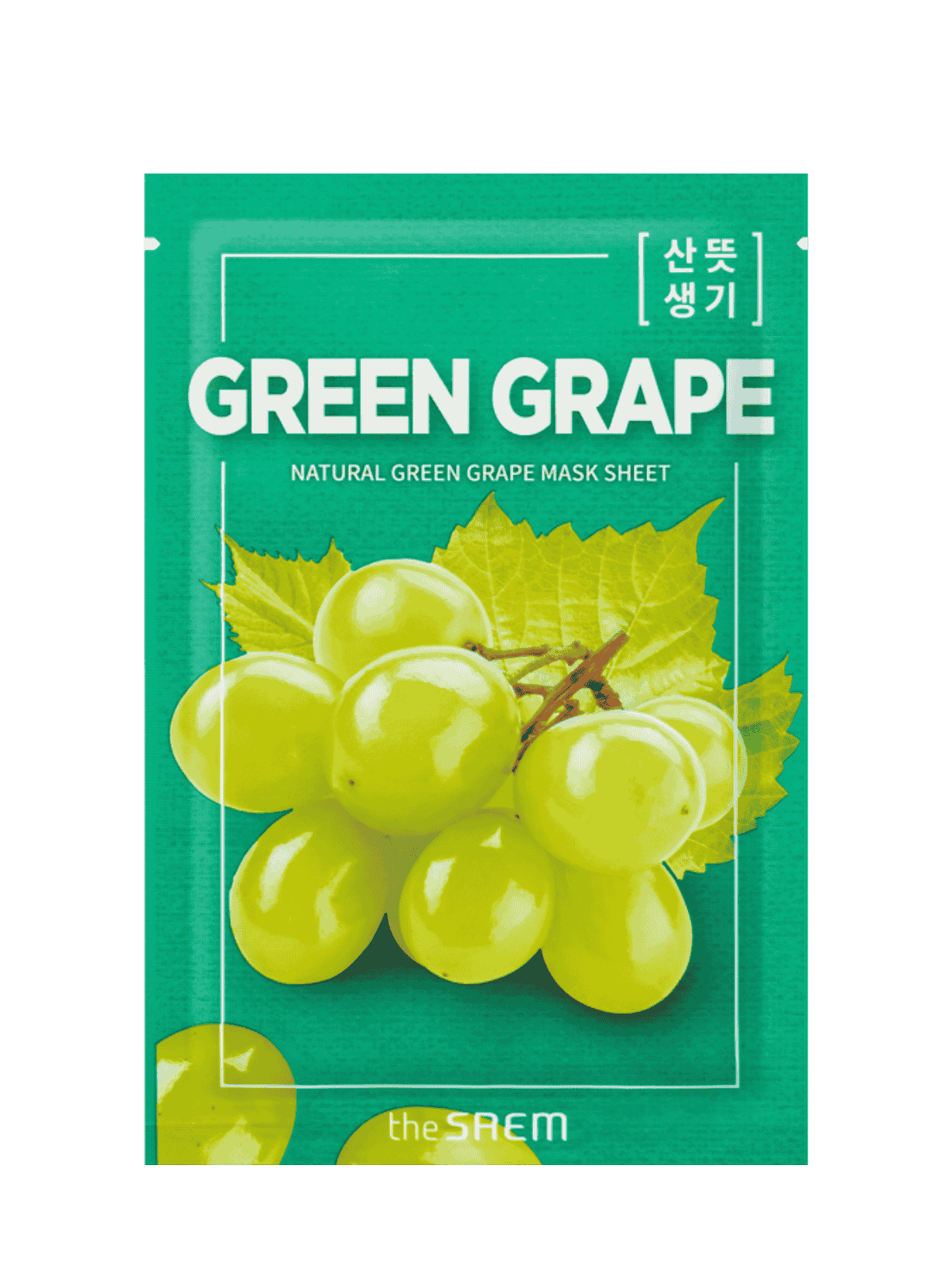 THE SAEM Natural Green Grape Mask Sheet