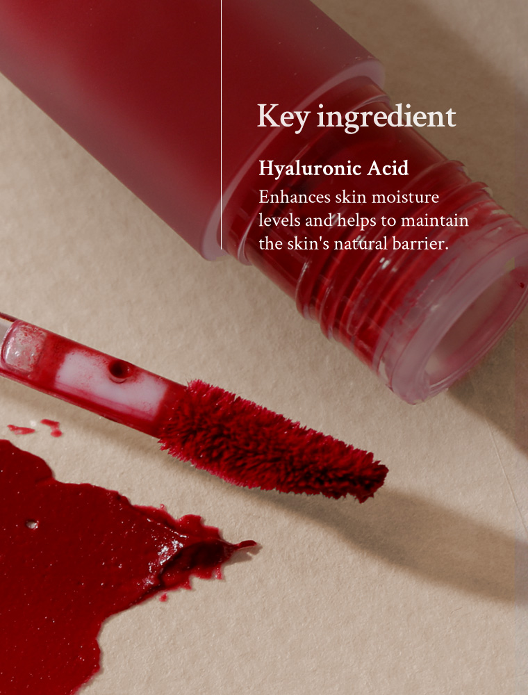 VILLAGE 11 FACTORY Velvet Fit Lip Tint - #1 - Intense Red