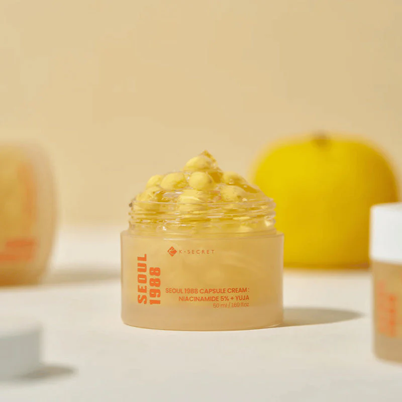 KSECRET Seoul 1988 Capsule Cream: Niacinamide 5% + Yuja