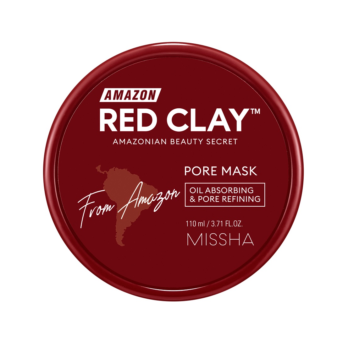 MISSHA Amazon Red Clay Pore Mask MISSHA Amazon Red Clay Pore Mask