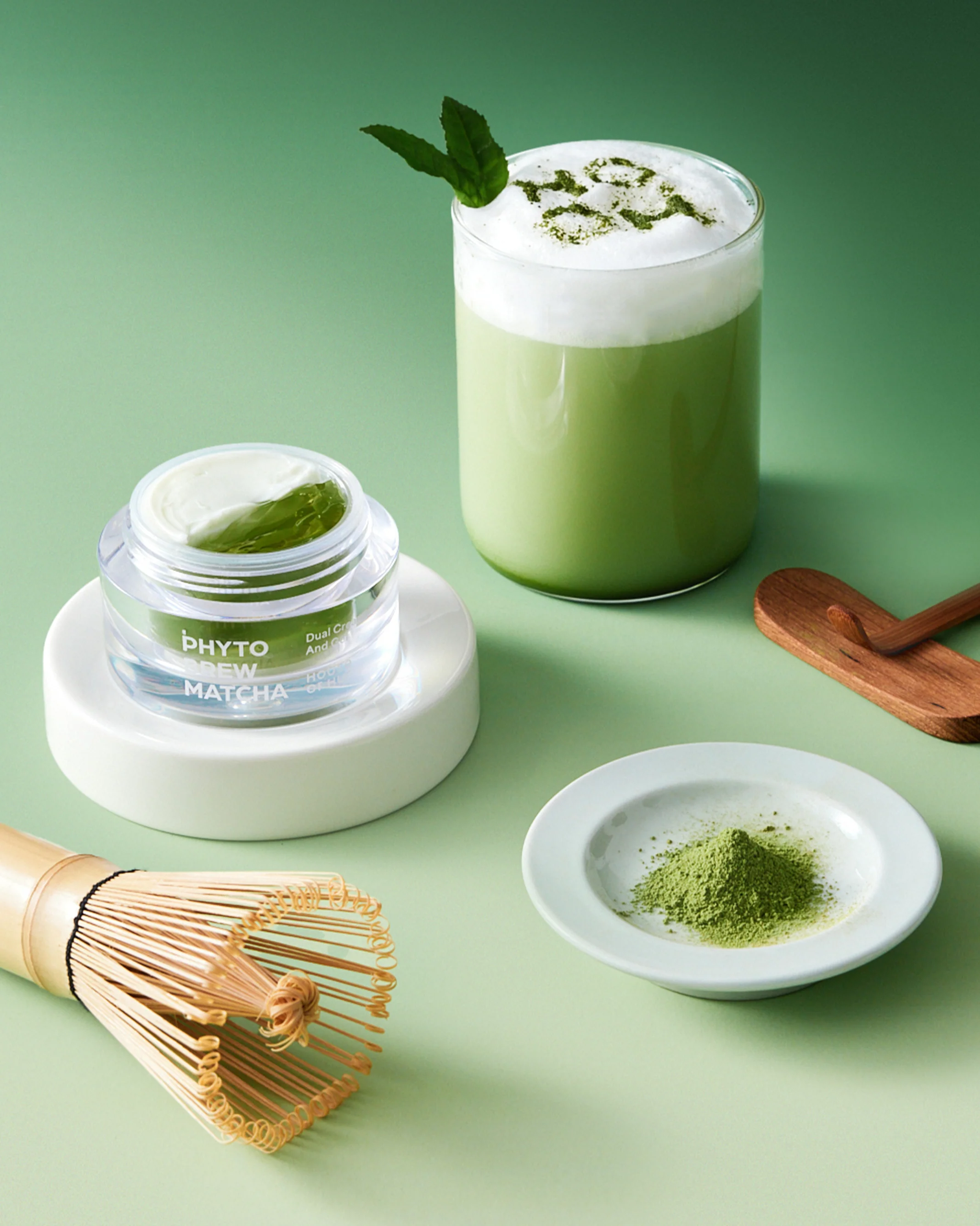 HOUSE OF HUR Phyto Brew Matcha Dual Cream and Gel