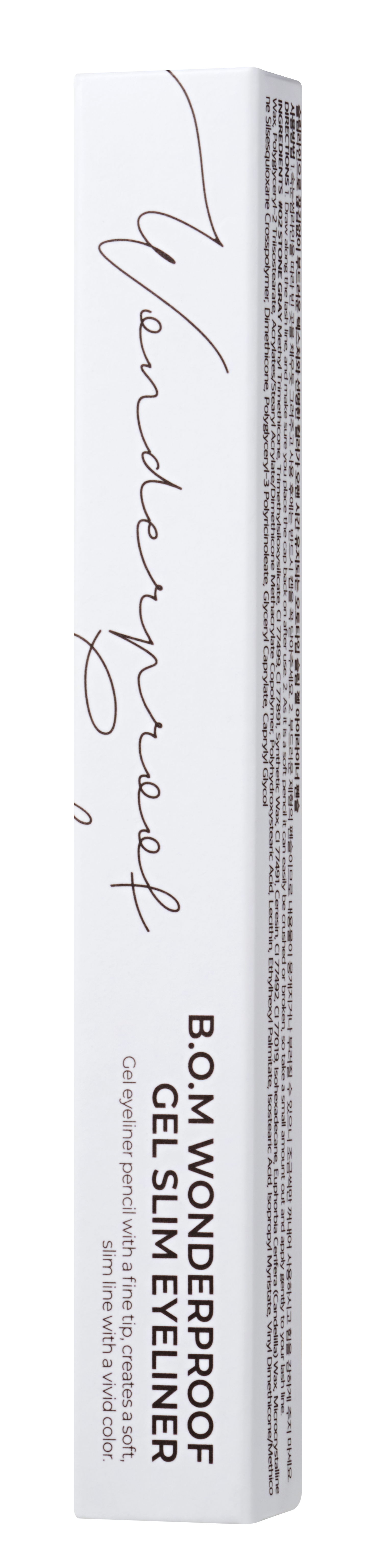 B.O.M Wonderproof Gel Slim Eyeliner