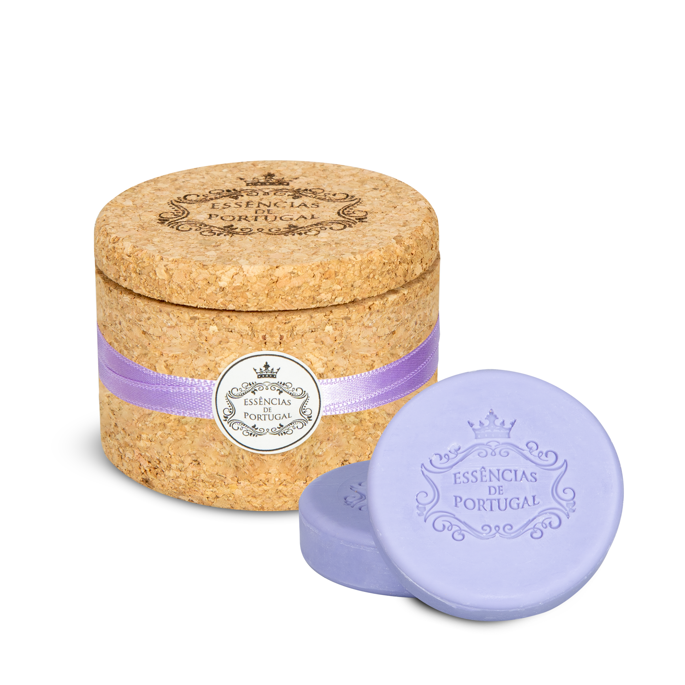 Lavender Soap 2pc in Cork Jewel Keeper