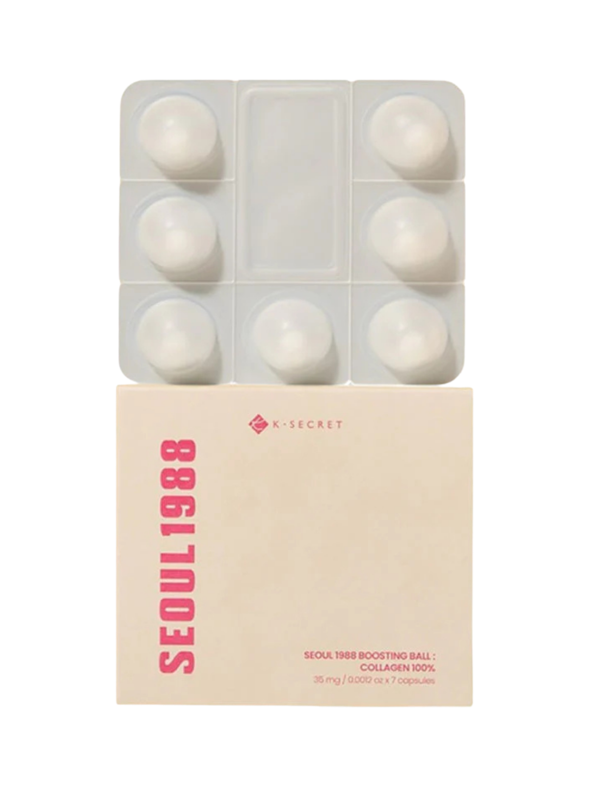 KSECRET Seoul 1988 Boosting Ball: Collagen 100%