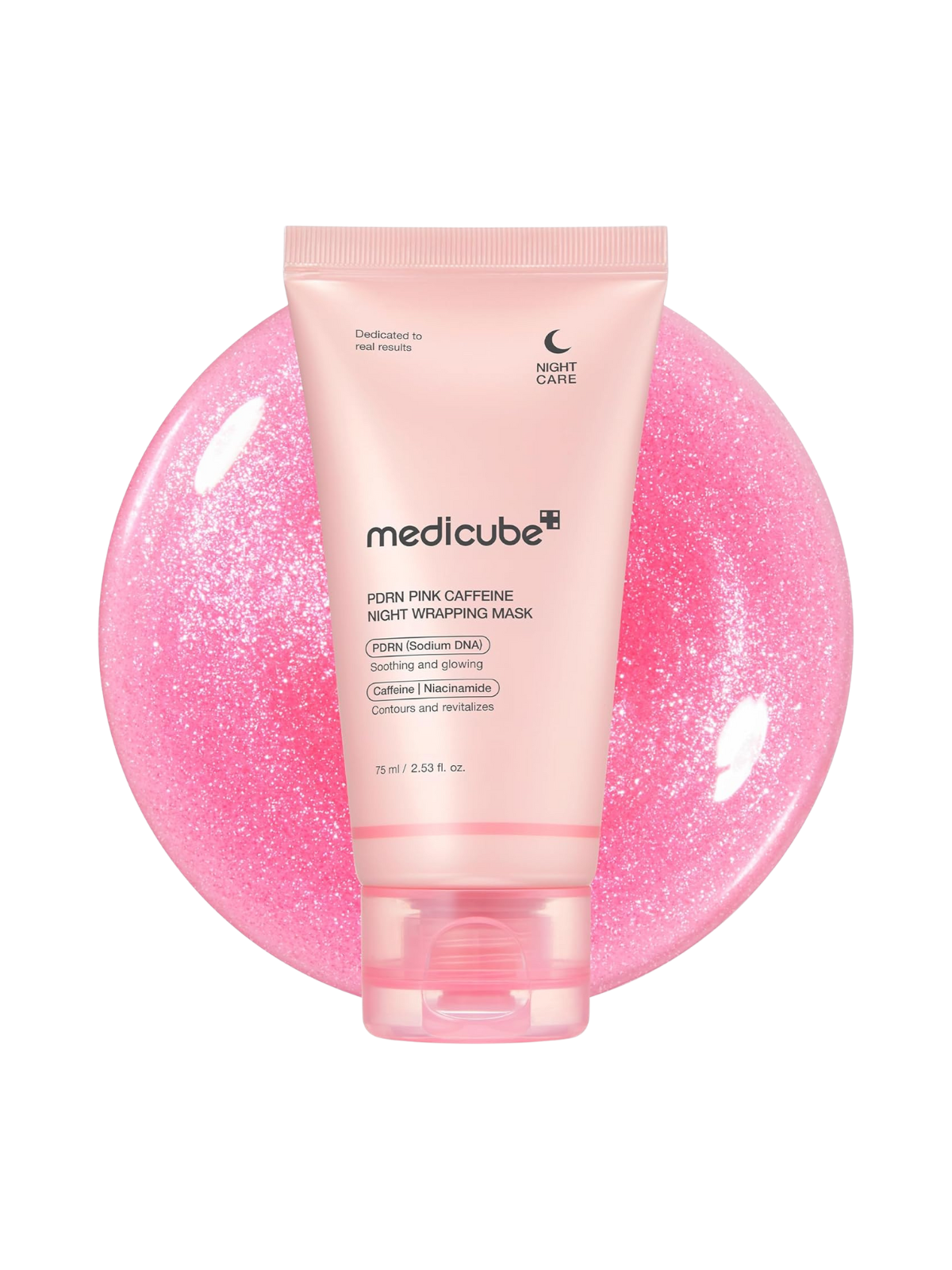 Medicube PDRN Pink Caffeine Night Wrapping Mask