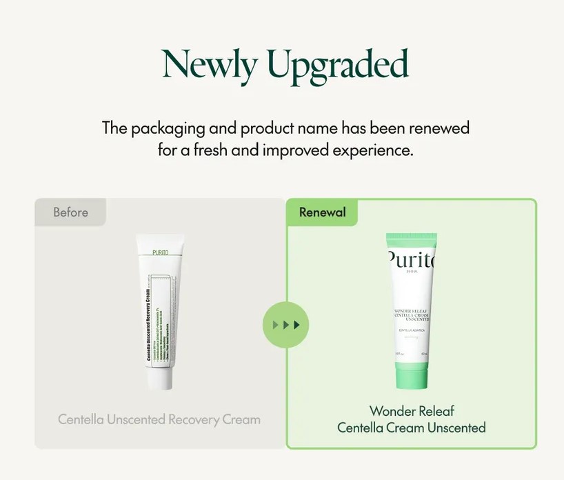 PURITO SEOUL Wonder Releaf Centella Cream Unscented