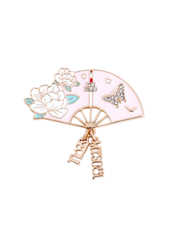 KIMSMI Seoul Tower Fan Magnetic Pink