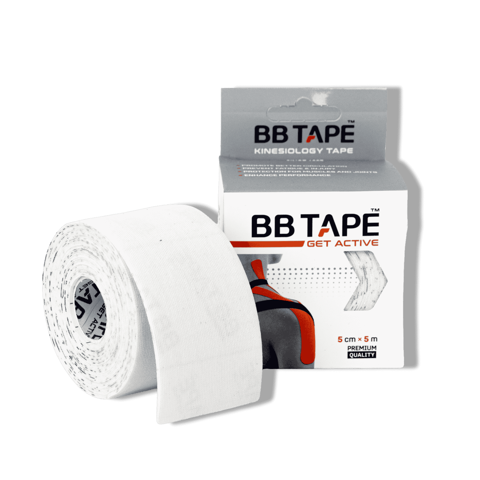 BBTAPE Standard Plain White