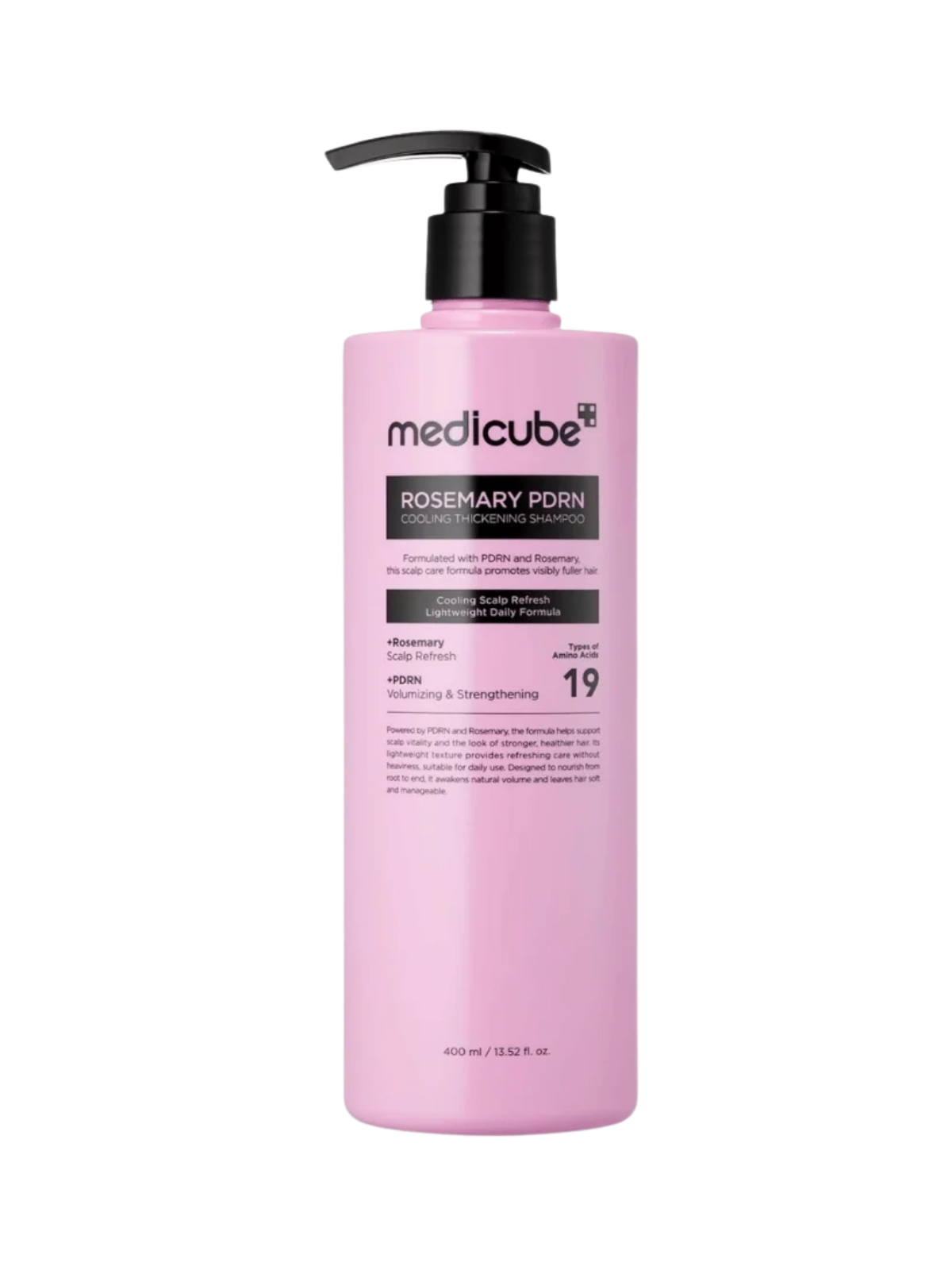 MEDICUBE Rosemary PDRN Cooling Thickening Shampoo 400ml