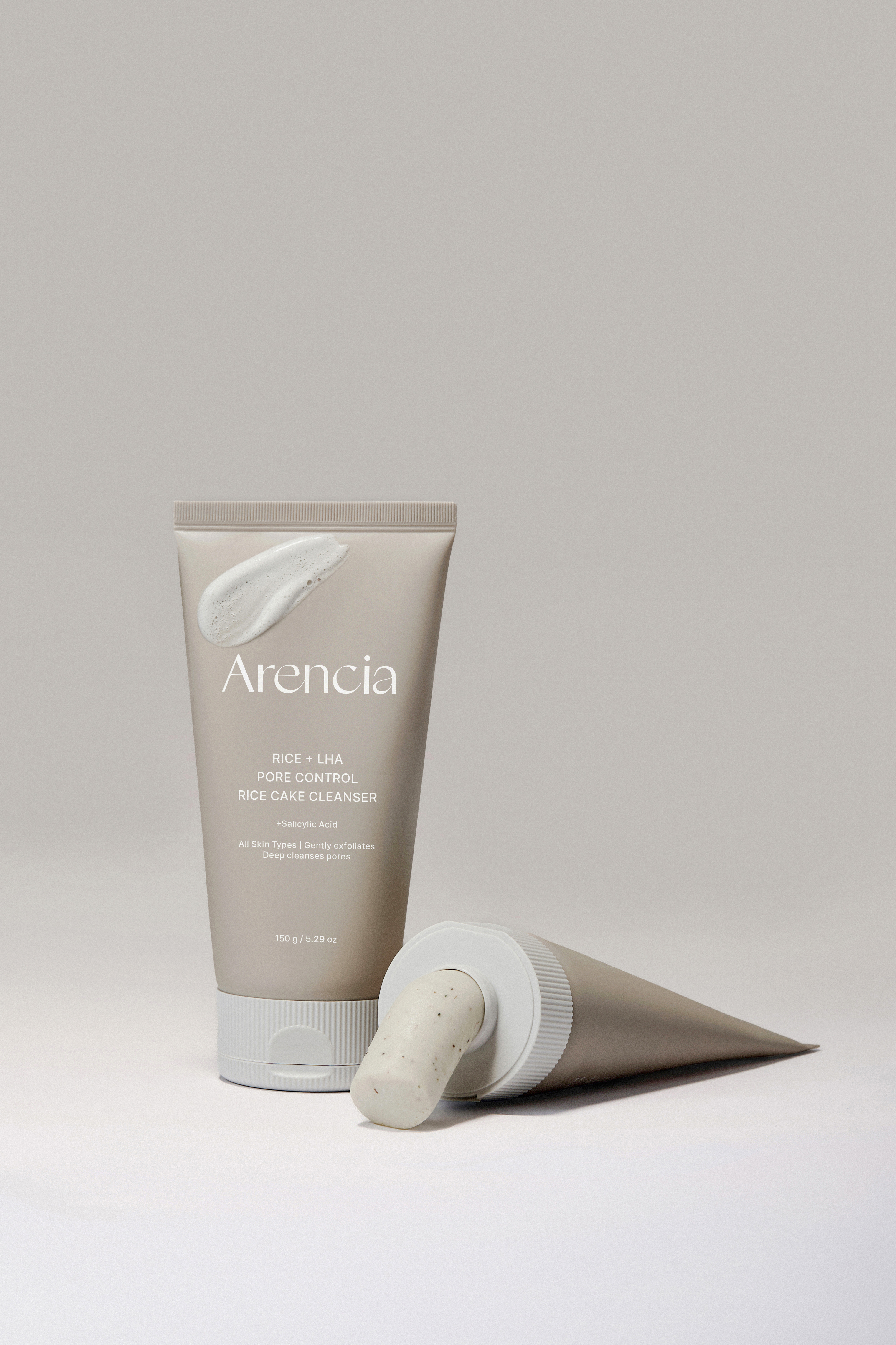 ARENCIA Rice + LHA Pore Control Rice Cake Cleanser