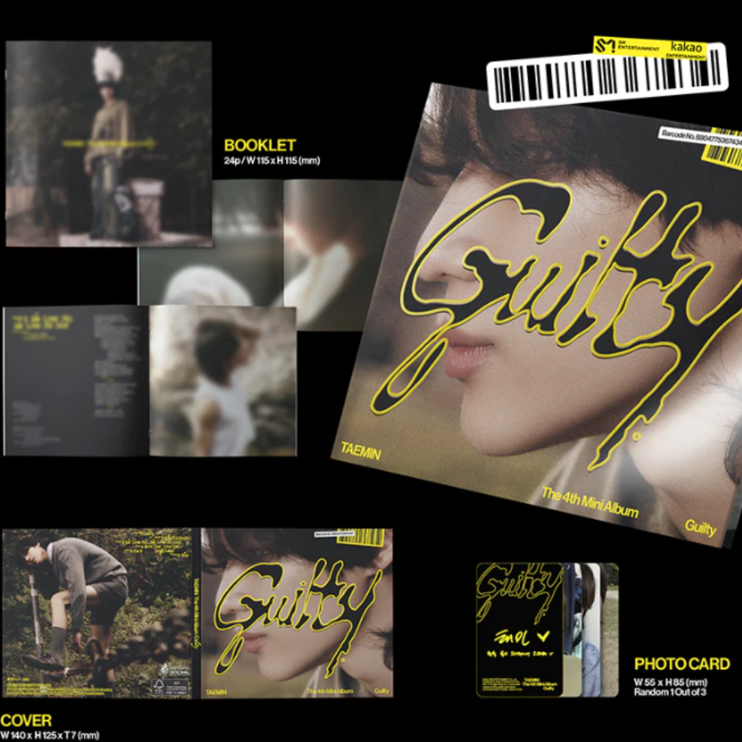 TAEMIN - 4th MINI ALBUM [GUILTY] (DIGIPACK VER.)