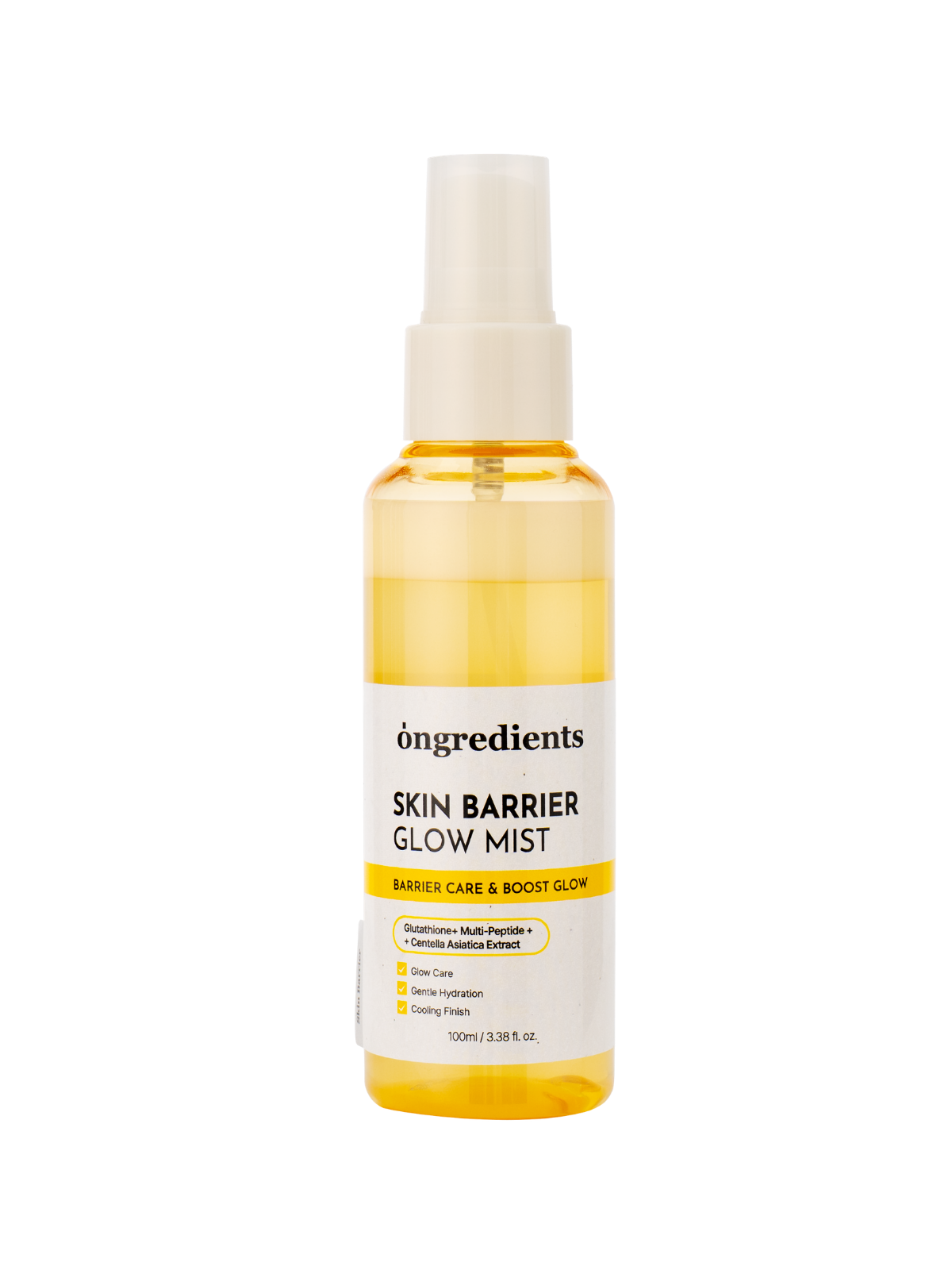 ONGREDIENTS Skin Barrier Glow Mist