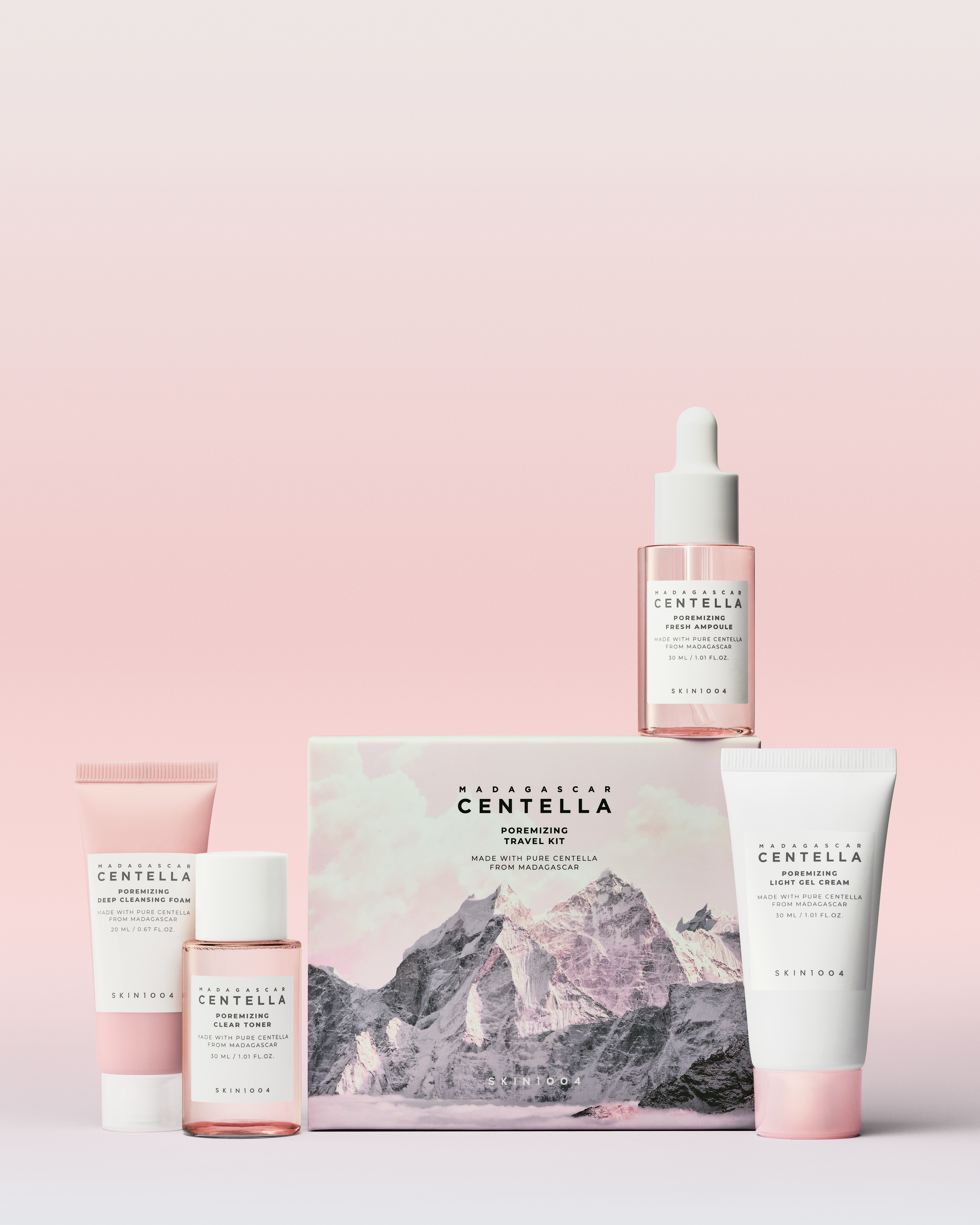 SKIN1004 Madagascar Centella Poremizing Travel Kit