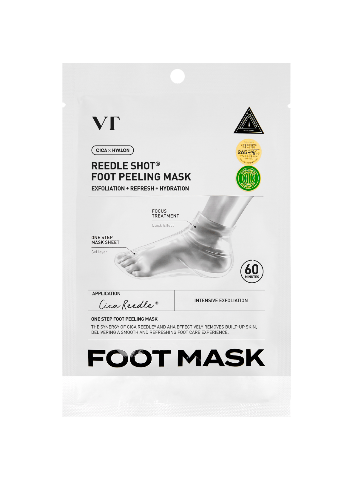 VT COSMETICS Reedle Shot Foot Peeling Mask
