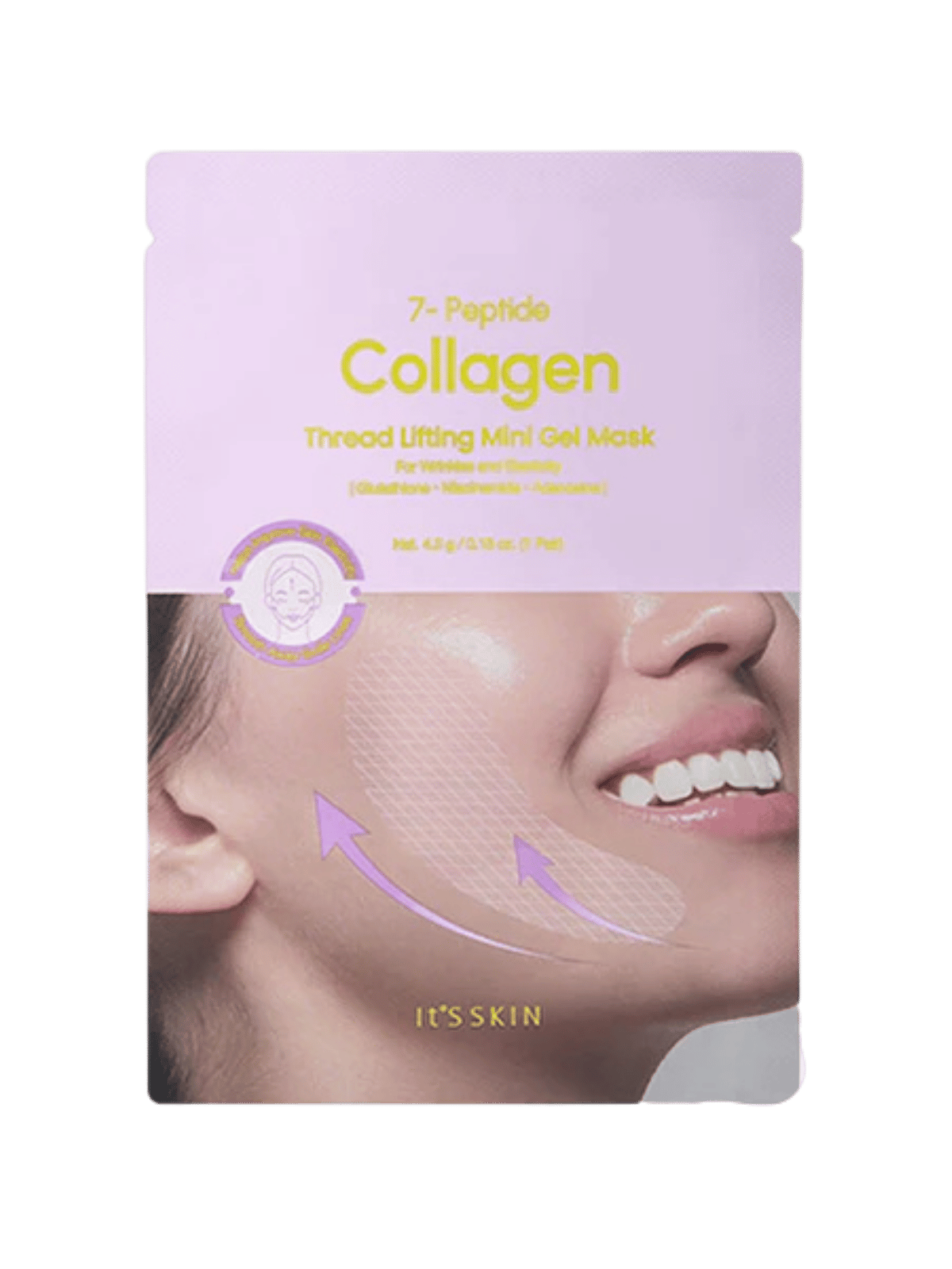 ITSSKIN 7-Peptide Collagen Thread Lifting Mini Gel Mask (1pcs - 2ea)