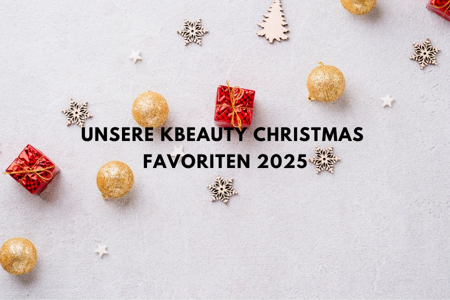 Symbolbild für einen kuratierten Blogbeitrag mit den besten K-Beauty Produkten für die Winter- und Weihnachtszeit.