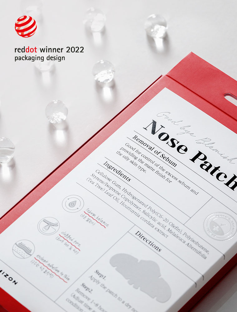 MIZON Good Bye Blemish Nose Pack 10pc