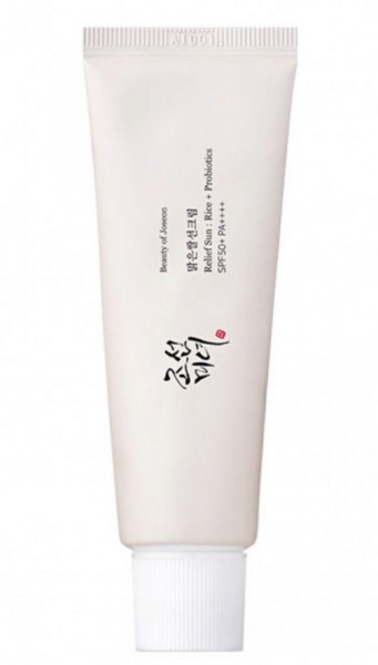 Eine Sonnencreme mit Reisextrakt und probiotischen Inhaltsstoffen der Marke Beauty of Joseon