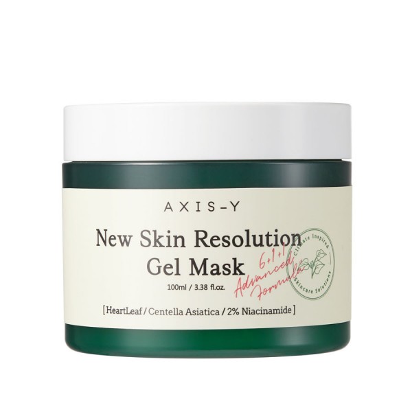 Eine Gesichtsmaske der Marke Axis-Y mit Centella und Niacinamide f